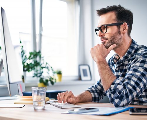 work from home. people making video conference with colleague via laptop computer during home quarantine to avoid spreading illness transmission of COVID-19 Coronavirus outbreak. Social distancing